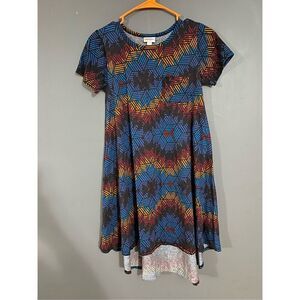 LuLaRoe Short Sleeve T-shirt Dress Size XXS